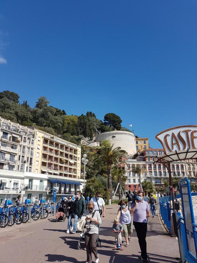Nice Large 2Br Sunny 20 Meter Terrace Parking Beach Shops Kültér fotó